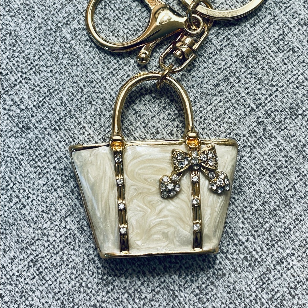 New Purse Keychain/Charm in 4 colors - Picture 3 of 3